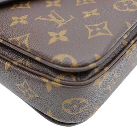 Louis Vuitton  Metis Pochette Monogram Canvas Crossbody Bag Brown - Picture 8 of 13